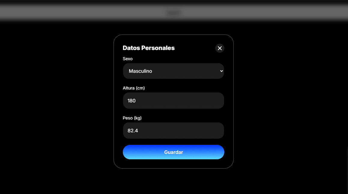 Introduce tus datos